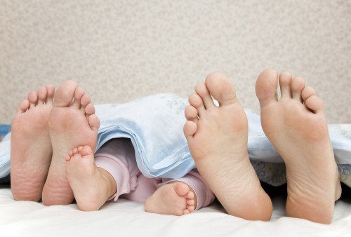 Infant sleeping with parents